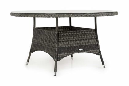 Matbord utomhus thor 140 cm runt - grå