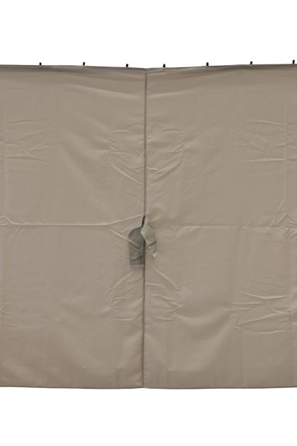 Paviljongväggar luxor 3x4 m - ljusgrå