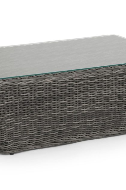 Loungebord tara 66x100 cm grå - konstrotting