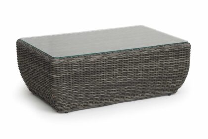 Loungebord tara 66x100 cm grå - konstrotting