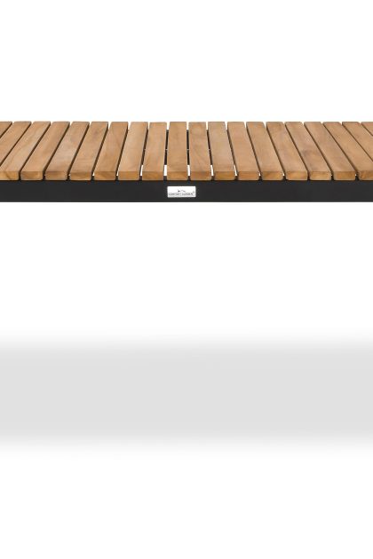 Utebord bahamas 110x60 - svart|teak