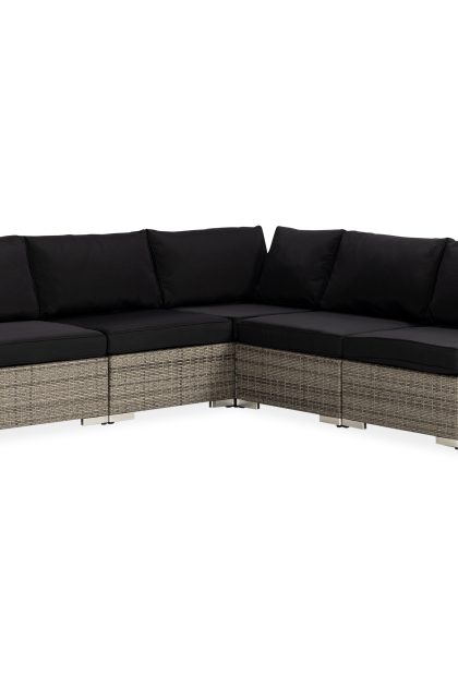 Loungegrupp Utomhus Bahamas 5-sits 2 Avslut - Grå