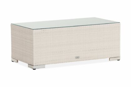 Utebord bahamas 113x58 cm - vit