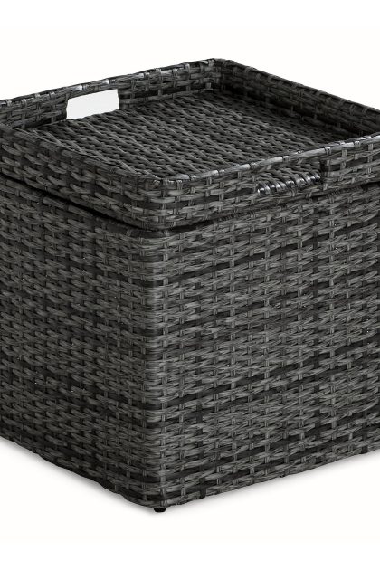 Sidobord bahamas med förvaring 45 cm - grå
