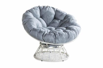 Vit utefåtölj cozy - chilli