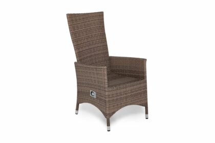 Utefåtölj jenny ställbar - sand