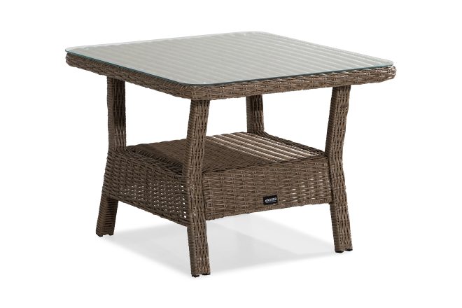 Soffbord marcus 80x80 cm högt - natur