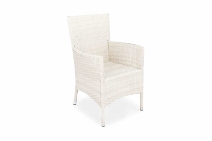 Utefåtölj thor - vit