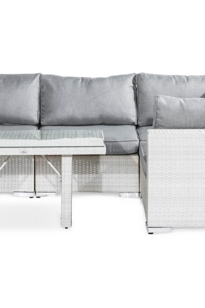 Loungegrupp utomhus bahamas 4-sits - vit bord