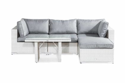Loungegrupp utomhus bahamas 4-sits - vit bord divan