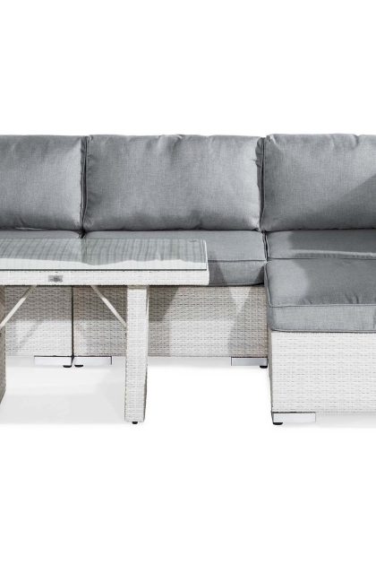 Loungegrupp utomhus bahamas 4-sits - vit bord