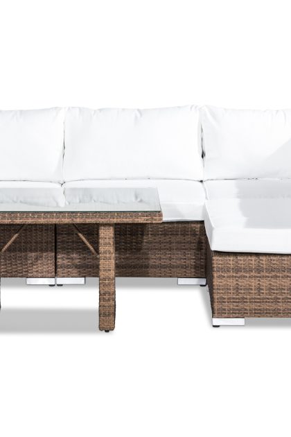 Loungegrupp utomhus bahamas 4-sits - sand bord