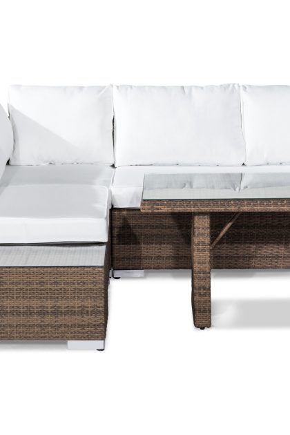 Loungegrupp utomhus bahamas 4-sits - sand bord avslut