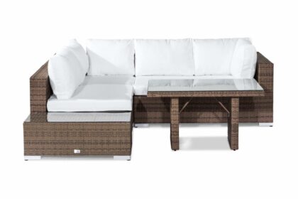 Loungegrupp utomhus bahamas 4-sits - sand bord avslut