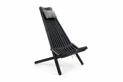 Solstol park - svart