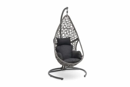 Hillerstorp hängstol utomhus droppen 120x125 cm - svartvit