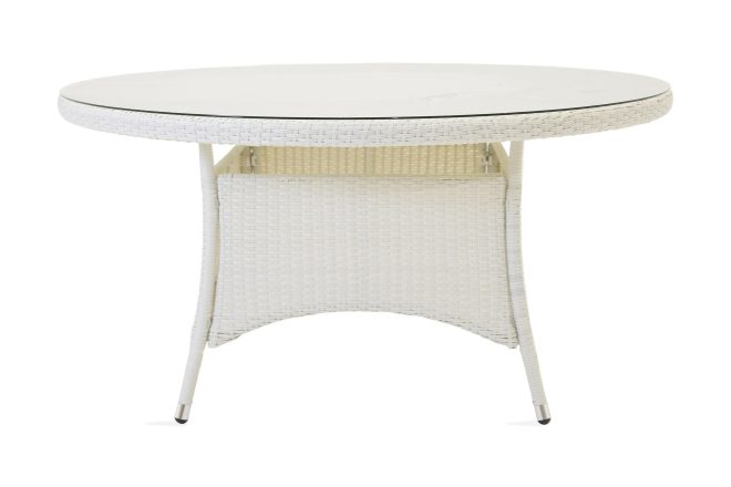 Volta matbord utomhus 90 rund - vit