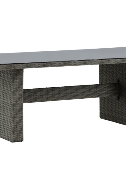 Padova matbord utomhus 200 cm - grå