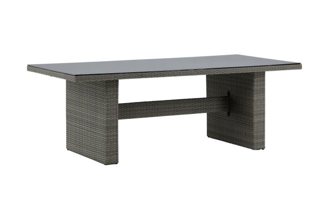 Padova matbord utomhus 200 cm - grå