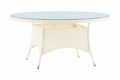 Volta matbord utomhus 150 rund - vit