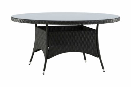 Volta matbord utomhus rund Ø150 cm svart - venture home