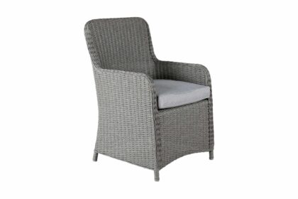 Wembley karmstol utomhus - grå