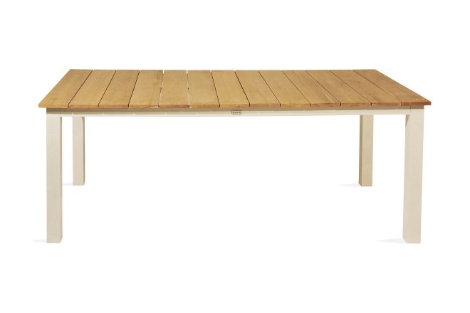 Mexico matbord utomhus 200 cm - brun/beige