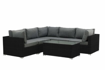 Amazon loungesoffa utomhus - svart