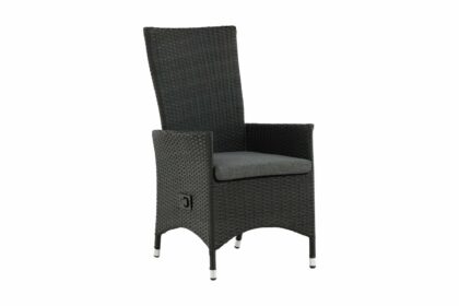 Padova karmstol utomhus svart - venture home