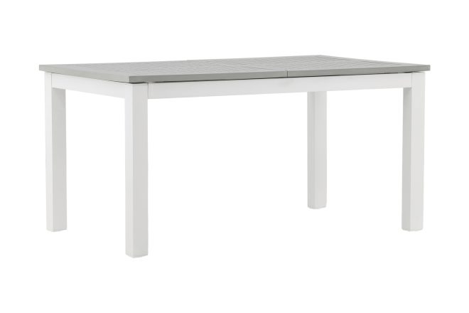 Albany matbord utomhus 152-210 cm - grå/vit