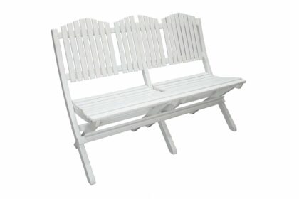 Utesoffa delpino vit - vit