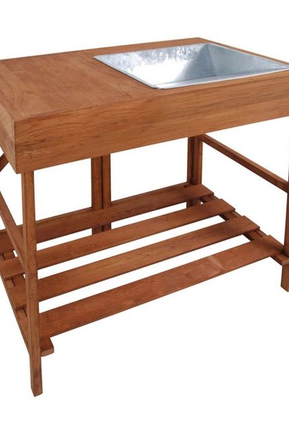Esschert design planteringsbord lövträ gt35 -