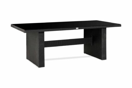 Majestic matbord utomhus 210x100 cm - svart