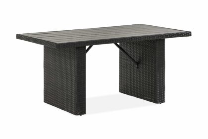 Utebord james - svart