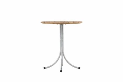 Holmsund cafébord 65 cm - natur/silver