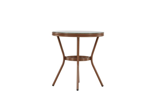 Loures cafébord 70 cm - brun