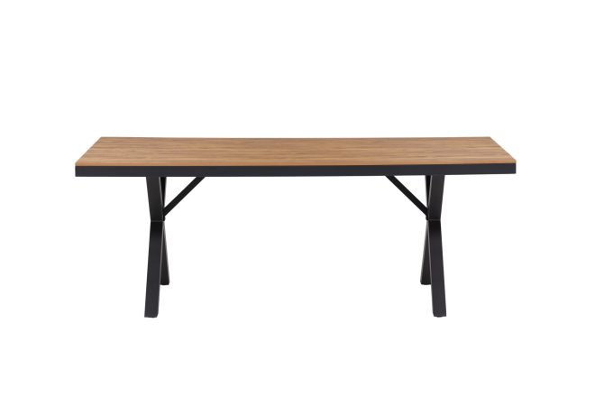 Garcia matbord utomhus 100x200 cm - svart