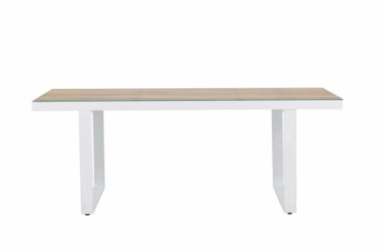 Merlo matbord utomhus 90x200 cm - vit