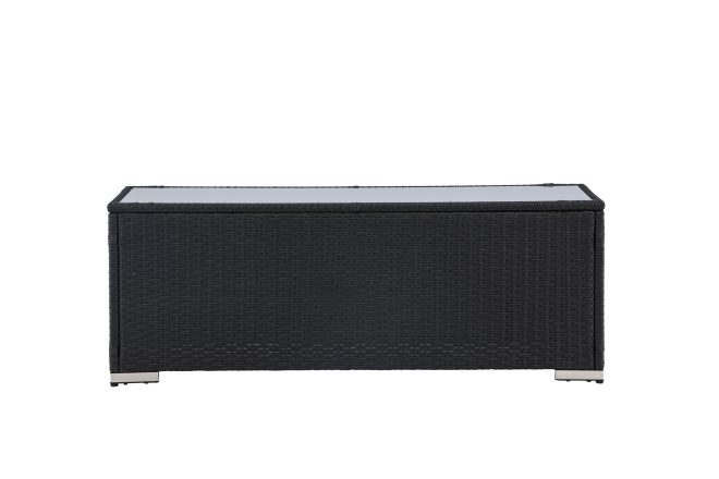 London Soffbord Utomhus 50x120 cm - Svart