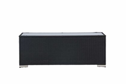 London soffbord utomhus 50x120 cm - svart