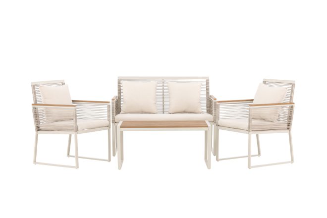 Dallas soffgrupp utomhus 4-sits - beige