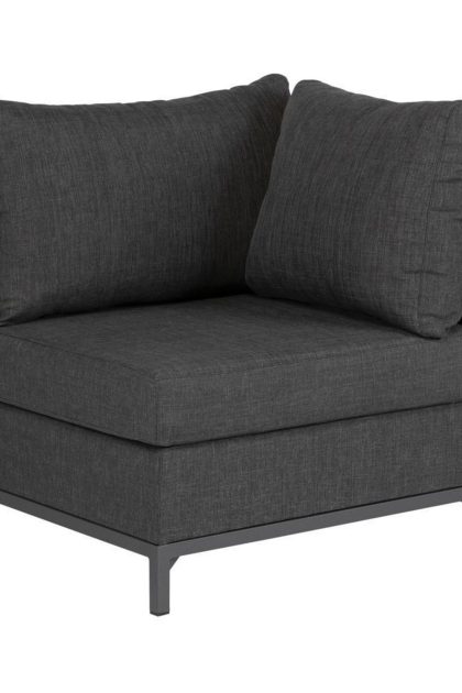 Hörnmodul morte 90 cm - svart