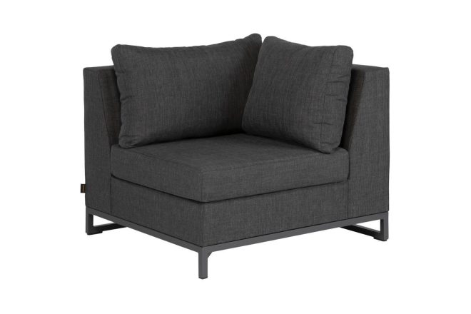 Hörnmodul morte 90 cm - svart