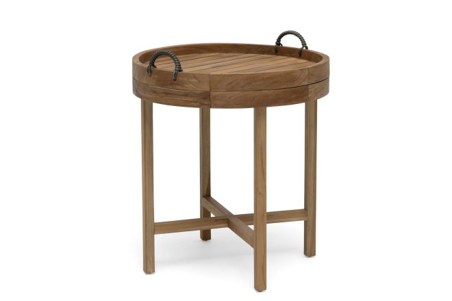 Brickutebord hillerstorp himmelsnäs Ø60 cm brun - brun