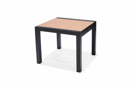 Sidobord utomhus panama 50x50 cm svart - lifestyle garden