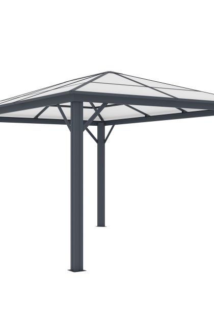 Fornorth Paviljong 300x395x251 cm - Mörk Grå