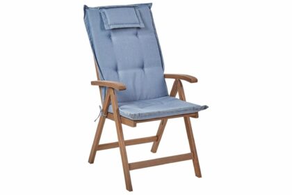 Positionsstol paolo 2 st - blå/mörkbrun