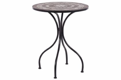 Cafébord sannicola 60 cm - svart