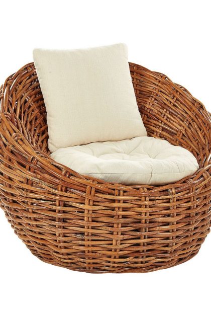 Utefåtölj lloyder - natural/beige