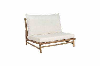 Utefåtölj rosthern - ljusbrun/vit